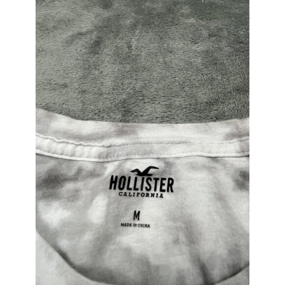 Hollister California Long Sleeve Tie-Dye Shirt Mens Medium Preppy Thrashed Punk - Picture 4 of 11